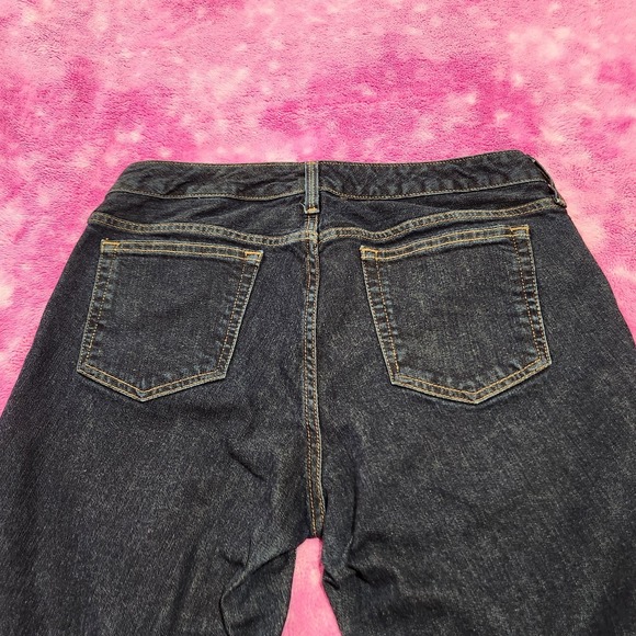 Eddie Bauer Women Jeans Size 10 Slightly Curvy Slim Straight Blue Denim - Picture 5 of 10